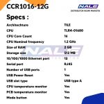 Mikrotik Router CCR1016-12G - Gambar 3