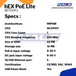Mikrotik Router RB750UPr2 hEX PoE lite - Gambar 3