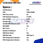 Mikrotik Router CCR1036-8G-2S+ - Gambar 3