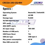 Mikrotik Switch CRS326-24S+2Q+RM - Gambar 3