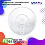 Ubiquiti airFiber 11 GHz Low-Band Backhaul Radio with Dish Antenna - Gambar 4