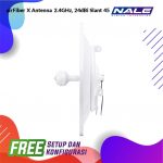 Ubiquiti airFiber X Antenna 2.4GHz, 24dBi Slant 45 - Gambar 3