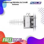 Ubiquiti airMAX Yagi 900 MHz 2x2 16 dBi Antenna - Gambar 2