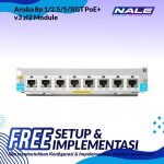 Aruba 8p 1/2.5/5/XGT PoE+ v3 zl2 Module (J9995A)