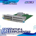 HPE 12p Gig-T PoE+/12p SFP v2 zl Modules