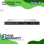 HPE P17081-B21 DL20 Gen10 - 6 Core, 16GB,  1,2TB SAS (4SSF) - Gambar 2