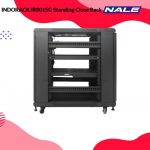 INDORACK IR8015G Standing Close Rack 15U 800mm Depth Glass Door - Gambar 2