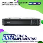 APC Smart-UPS 750VA LCD RM 2U 230V with Network Card (SMT750RMI2UNC)