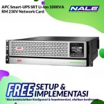 APC Smart-UPS SRT Li-Ion 1000VA RM 230V Network Card (SRTL1000RMXLI-NC)