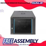 INDORACK WIR6010S Wallmount Rack 10U-600mm Depth Single Glass Door
