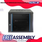 INDORACK WIR4510S Wallmount Rack 10U-450mm Depth Single Glass Door