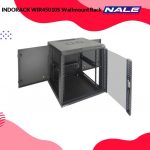 INDORACK WIR4510S Wallmount Rack 10U-450mm Depth Single Glass Door - Gambar 2