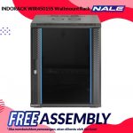 INDORACK WIR4515S Wallmount Rack 15U-450mm Depth Single Glass Door