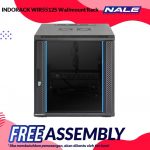 INDORACK WIR5512S Wallmount Rack 12U-550mm Depth Single Glass Door