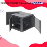 INDORACK WIR6008D Wallmount Rack 8U-600mm Depth Double Glass Door - Gambar 2