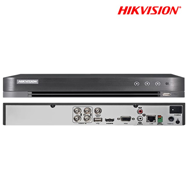 Hikvision 4-ch 1080p 1U H.265 AcuSense DVR (iDS-7204HQHI-M1/S)