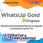 WhatsUp Gold Distributed Remote 25 Upgrade to Distributed Central 750