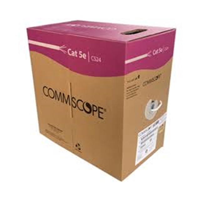 Sewa Kabel Lan UTP Commscope Cat5 100 Mbps 100 Meter Termasuk Konektor / Bulan