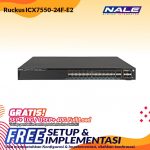 Ruckus Paket Complete Compact Switch 24-Port (ICX7550-24F-E2)