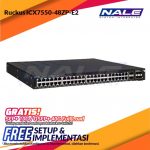 Ruckus Compact Switch 48-Port POE (ICX7550-48ZP-E2)