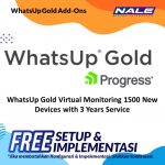 WhatsUp Gold Virtual Monitoring 1500 New Devices with 3 Years Service