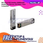 NETVIEL® SFP Module 1000BaseSX MultiMode, 850 nm, 550 Meter, Cisco Compatible