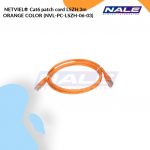 NETVIEL® Cat6 patch cord LSZH 3m ORANGE COLOR (NVL-PC-LSZH-06-03)