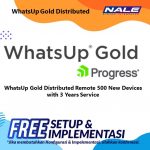 WhatsUp Gold Distributed Remote 500 New Devices with 3 Years Service