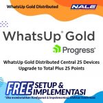 WhatsUp Gold Distributed Central 25 Devices Upgrade to Total Plus 25 Points
