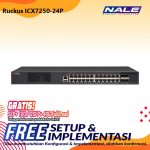 Ruckus Paket Complete Compact Switch 24-Port PoE+ (ICX7250-24P)