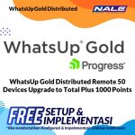 WhatsUp Gold Distributed Remote 50 Devices Upgrade to Total Plus 1000 Points