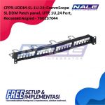 Commscope SL DDM Patch Panel UTP 1U 24 Port Recessed Angle (760237044)