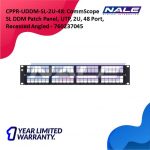Commscope SL DDM Patch Panel UTP 2U 48 Port Recessed Angle (760237045) - Gambar 2