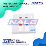 COMMSCOPE FACE PLATE KIT FOUR PORT WHITE (1427023-2)