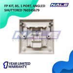 COMMSCOPE FP KIT BS 1 PORT ANGLED SHUTTERED (760245679) - Gambar 2