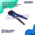 Modular Plug Hand Tool with 8-Position Die, Category 6, Shielded Plugs 5.7- 7.0 mm (790163-5) - Gambar 2