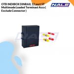 Netviel OTB INDIBOX DINRAIL 12 port ST  Multimode Loaded Terminasi Accs ( Exclude Connector ) (NVL-OTB-INB-12/12-MM-ST-T)