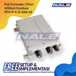 PoE Extender, 2 Port Universal Mount, Outdoor, 60 Watt, 2-Port (PFU-P-C-O-060-02)