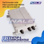 PoE Extender with Fiber passthrough 48VDC (PFU-48-C-O-060-01)