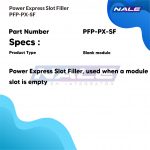 Commscope Power Express Slot Filler, used when a module slot is empty (PFP-PX-SF) - Gambar 3
