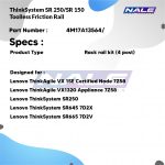 ThinkSystem SR250/SR150 Toolless Friction Rail (4M17A13564) - Gambar 3