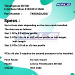 Lenovo ThinkSystem SR530 Intel Xeon Silver 4110 8C (7X08A02JSG) - Gambar 4