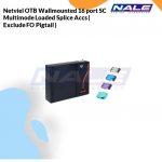 Netviel OTB Wallmounted 16 port SC Multimode Loaded Splice Accs ( Exclude FO Pigtail )(NVL-OTB-WM-24/16-MM-SC-S)