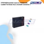 Netviel OTB Wallmounted 6 port LC  Multimode Loaded Terminasi Accs ( Exclude Connector ) (NVL-OTB-WM-24/6-MM-LC-T)
