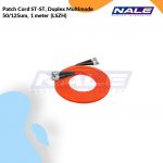 Netviel Patch Cord ST-ST, Duplex Multimode OM2 50/125um, 1 meter (LSZH) (NVL-DPMM2-ST-ST-001)