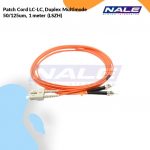 Netviel Patch Cord LC-LC, Duplex Multimode 50/125um, 1 meter (LSZH) (NVL-DPMM2-LC-LC-001)