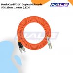 Netviel Patch Cord FC-LC, Duplex Multimode 50/125um, 1 meter (LSZH) (NVL-DPMM2-FC-LC-001)