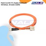 Netviel Patch Cord SC-FC, Duplex Multimode 50/125um, 10 meter (LSZH) (NVL-DPMM2-SC-FC-010)