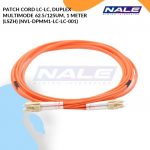 Patch Cord LC-LC, Duplex Multimode 62.5/125um, 1 meter (LSZH) (NVL-DPMM1-LC-LC-001)
