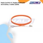 Netviel Patch Cord SC-LC, Duplex Multimode 62.5/125um, 3 meter (LSZH) (NVL-DPMM1-SC-LC-003)